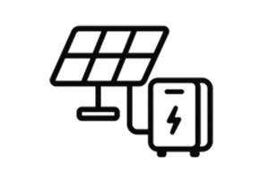 Energy Storage Solar Icon
