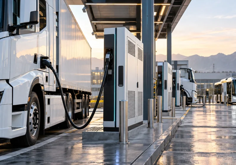 Commercial Ev Fast Charging Station