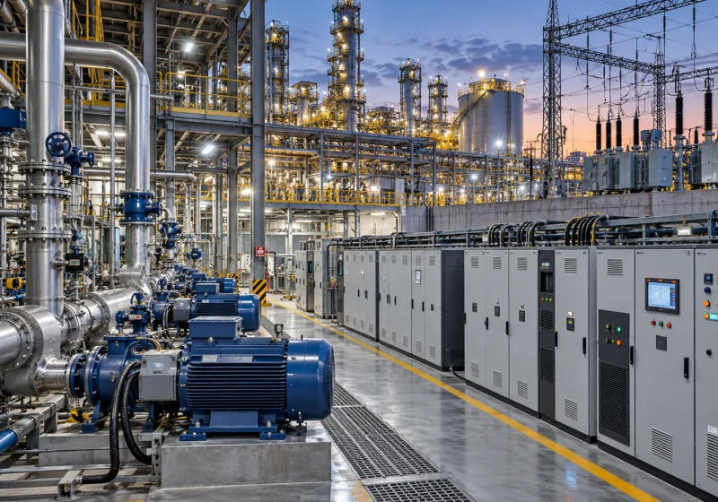 Industrial Power Drive System Site